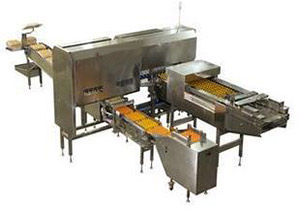 Egg grading and packing machine can realize the standard of 8000-10000/per hour.