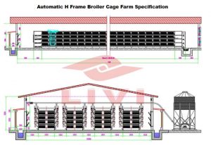 battery cage for broilers